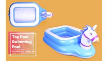 Unicorn inflatable fountain for children to play,Spray Pool Amazon,Baby Swimming Pool,kiddie pool