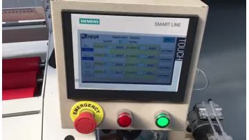 1060 semi automatic double sided tape application machine