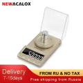 NEWACALOX 0.001g Precision Digital Jewelry Scale 50g/100g/200g USB Powered Electronic Weighing Scale LCD Mini Lab Balance 0.001g