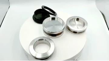 Glass door small handle