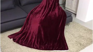 Promotion gift digital couch soft warming print fleece sherpa throw blanket1