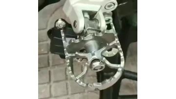 Motorcycle accessories stainless steel rotary peda