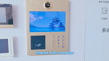 Smart technology camera wired doorbell video door intercom system multi apartment system1