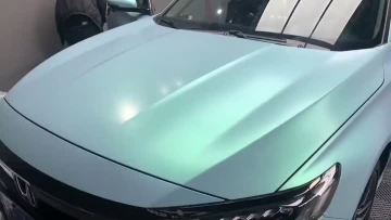 MD09-P Mermaid Blue Charm Green Car Wrap