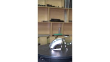 Stainless steel staircase 90 degree right angle el