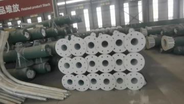 Hot Dip Galvanized Street Light Pole