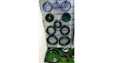florist green plastic coated iron wire1