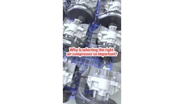 Why is the selection of air compressor models so important?