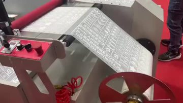 Roll film automatic screen printing machine