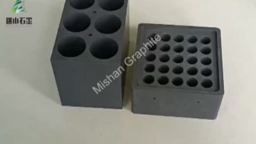 Graphite mould for digestion apparatus