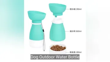 Portable Outdoor Dog Water Bottle with Leak-Proof Design1