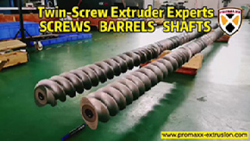Twin Screw Elements for Extruder