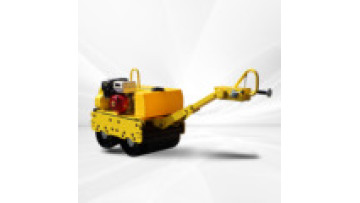 Hot Produce Manual Vibrating Road Roller Road Construction Vibrator Roller Double Drum Vibratory Road Roller1