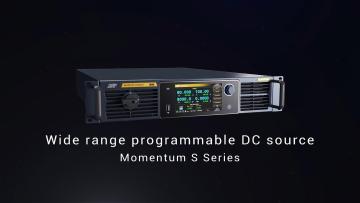 Momentum S Series Wide Range Programmable DC Power Supply