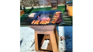 22 Inch Outdoor Kamado BBQ Grill1