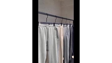 2022 deconstructed stitching terry side washable sweatpants European and American ins high street fashion brand trousers pants1