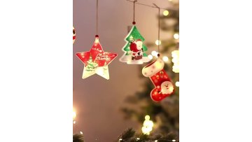 LED Christmas Fairy String Light Festival Christmas Tree Santa Claus Doll Curtain Holiday Party Wedding Icicle Light1