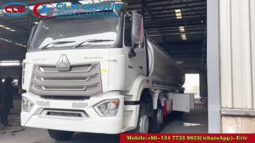 Howo 8X4 25cbm Fuel Tanker Truck