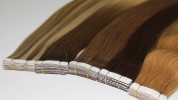 invisible tape in extensions free sample 100%human hair raw brazilian tape in hair extensions double drawn1