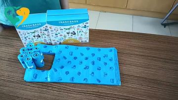 dog poop bag with handles