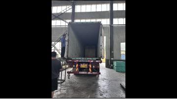 The machines ordered by our Egyptian client have been dispatched and are now in transit.