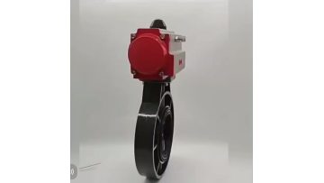 AT-Type Pneumatic UPVC Plastic Butterfly Valve for Industrial Fluid Control