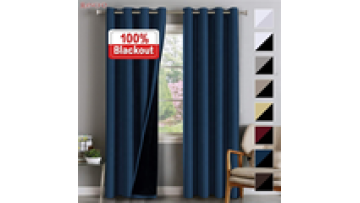 Top Blackout Window Drapes curtains window 100% curtains blackout Set of 2 Panels  curtains for living room1