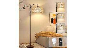 modern-nordic-bamboo-woven-floor-lamp-installation-and-lighting-effect-display