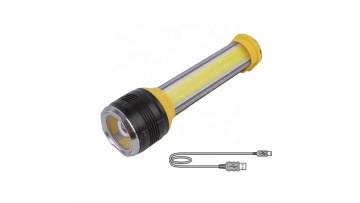 2020 New Top Quality 10W XM-L T6 And Side Red SOS Warning Signal COB Magnetic Rechargeable Power Bank Emergency Led Flashlight1