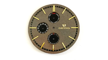 marble dial for chronograph watch 
