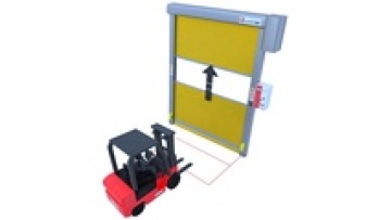 Pull Cord Open Servo System And 0.8 Mm Thickness Curtain Panel Fast Pvc Shutter Door For Factory Warehouse1