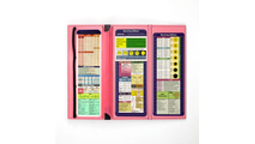 Lightweight Waterproof & Dustproof Portable Plastic Medical Clipboard with Elastic Strap1
