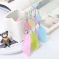 Feather Ice Cream Gel Pen Korean Stationery Cool Pens New Black Ink Writing Gel Pen Novelty Cute Kawaii Pens Office Accessories