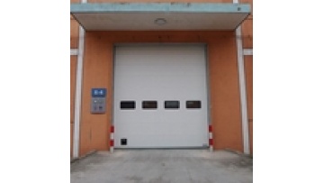 Factory Price White Sliding Lifting Metal Vertical Sectional Garage Door1