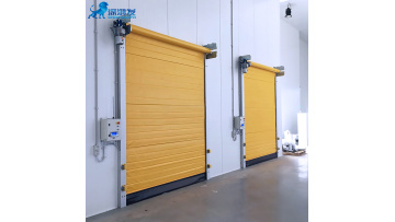 Freezer room PVC high speed rollup door 