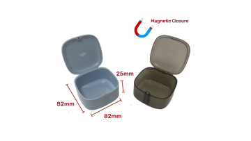 HN-322L Stylish Denture Case with Vent holes