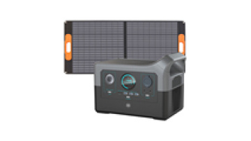 Rechargeable Camping Portable Inverter Solar Generator 700W 500Wh Portable Power Station With Solar Panels1