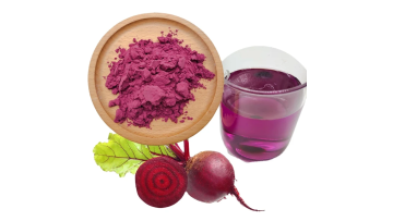 Natural beet juice powder