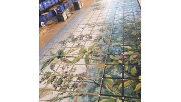 Glass Mosaic Art Pattern