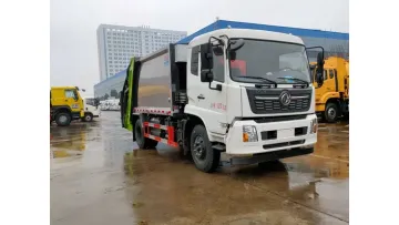 New Arrival Dongfeng 4X2 12cbm Compression Refuse Truck1