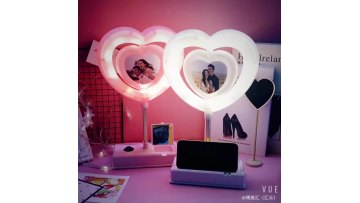 Led Warm bedroom moon star table lamp rechargeable girl girl bedroom night light sleep lamp photo frame table lamp1