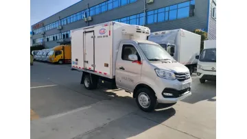 New Arrival Changan 4X2 3m 85HP Dual-Rear-Wheel Mini Refrigerated Truck1
