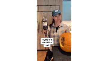 The hand mixer hack works!