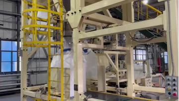 Jumbo bag filling process