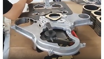 OEM Aluminium Die Casting Automobile Engine diesel Engine Parts