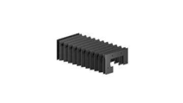 CNC machine high quality  accordion cover cnc dust cover hydraulic cylinder bellow  linear guide rail accordion bellow cover1
