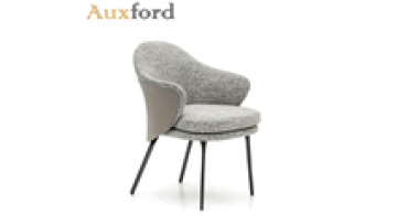 New Product Modern Style Overstuffed Living Room Linen Fabric Chairs Metal Leg Chairs1