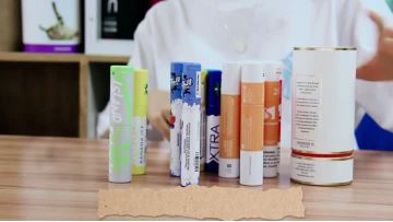 Customized packaging box for electronic cigarette paper products