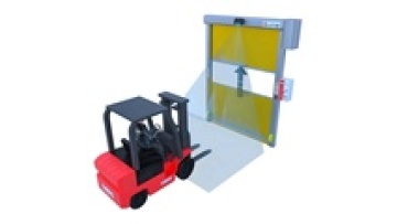 New Launch Rapid Roll Up Pvc High Speed Door Automatic Open Rolling Shutter Fast Door With Motion Sensor Or Card1