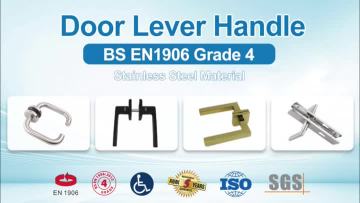 EN1906 door handle with EN1634 fire rated